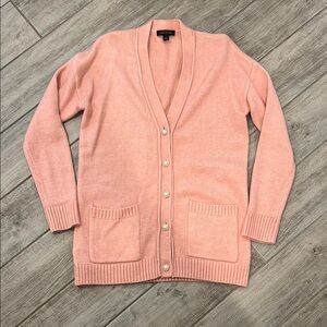 Women's Pink Cardigan Sweater
